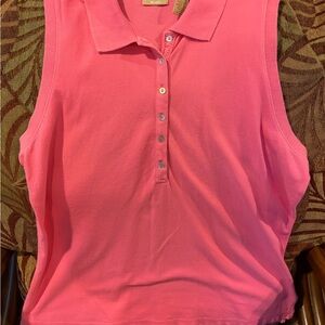 Pink Sleeveless Top